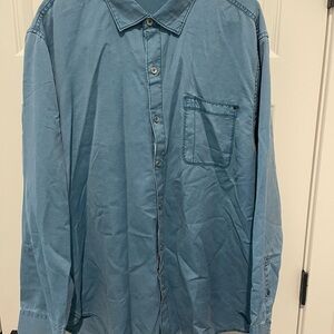 Men's Blue Casual Shirt